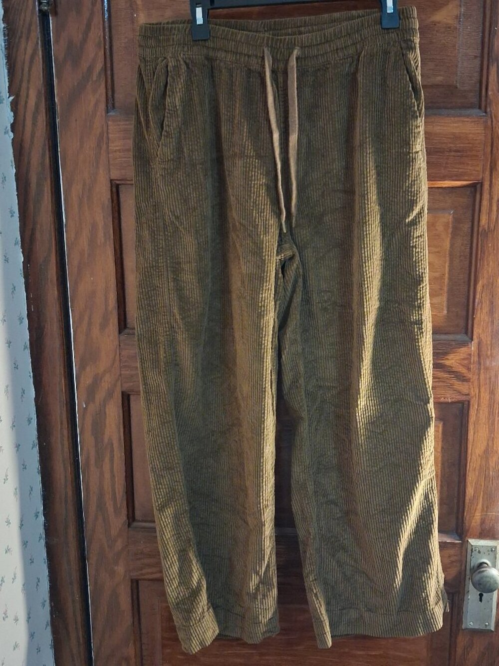 Womens Old Navy Wide Leg Corduroy Pants